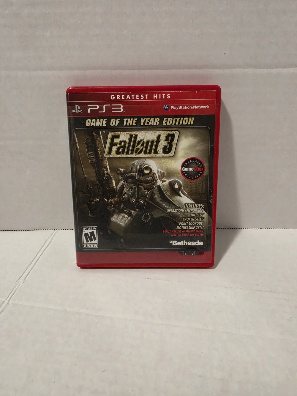 Fallout 3 Game of the Year Edition PlayStation 3 PS3 With Manual Greatest Hits